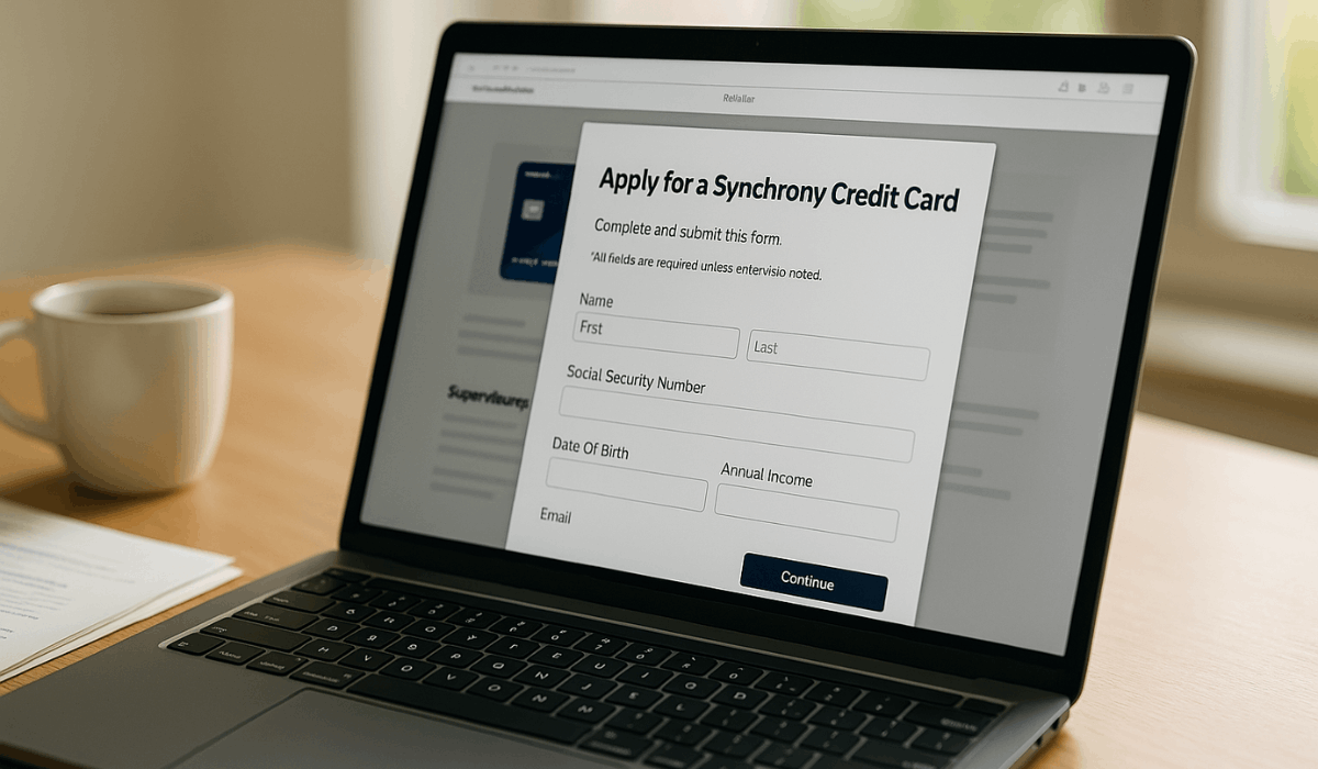 Aprende cómo solicitar la tarjeta de crédito Synchrony
