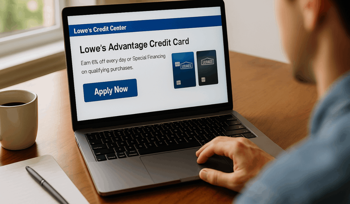 Aprende cómo solicitar la tarjeta de crédito de Lowe's